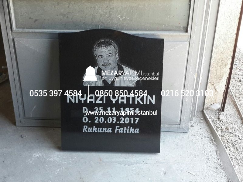 Mezar Taşı Üzerine Lazer Resim - Görsel 32
