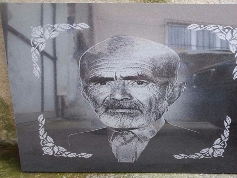 Mezar Taşı Üzerine Lazer Resim - Görsel 12