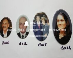 Oval Porselen Fotoğraf - Görsel 9