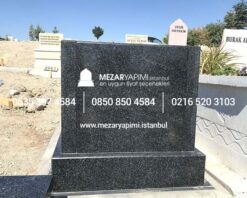 G-12 NERO GASKA GRANİT KOMPLE 5-8 CM ARASI KALINLIKTA ÖZEL EĞİMLİ MEZAR - Görsel 10