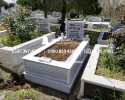 Alternative view of Tek Kişilik Mermer Sütunlu Mezar