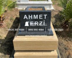 L-14 TRAVERTEN PROFİLLİ MEZAR KOMPLE 5-10 CM ARASI KALINLIKTA - Görsel 14