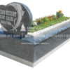 L-7 BLUE PEARL GRANİT MEZAR KOMPLE 5 CM KALINLIKTA MEZAR