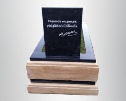 Traverten blok mezar 10cm
