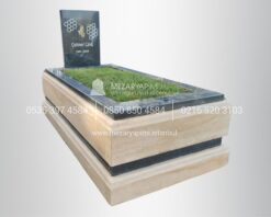 Traverten blok mezar 10cm