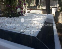 Granit Gömme Küpeşte Mezar Modeli - Görsel 6