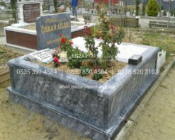 İki Kişilik Kaplan Postu Mezar Modeli - Görsel 3