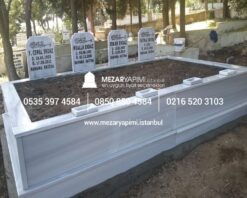 Mermer Aile Mezar Modelleri - Görsel 24