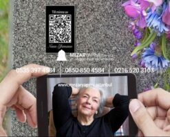 Mezar Taşına Karekod (QR) İle Biyografi, Fotoğraf, Video Ekleme