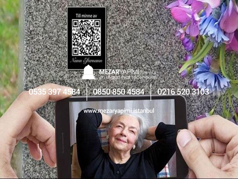 Mezar Taşına Karekod (QR) İle Biyografi, Fotoğraf, Video Ekleme