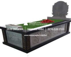 M-12 RÖLYEF KABARTMALI MERMER-GRANİT KOMPLE 5-8 CM KALINLIKTA MEZAR