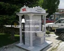 Mermer Çeşme Hayrat Modelleri - Görsel 12