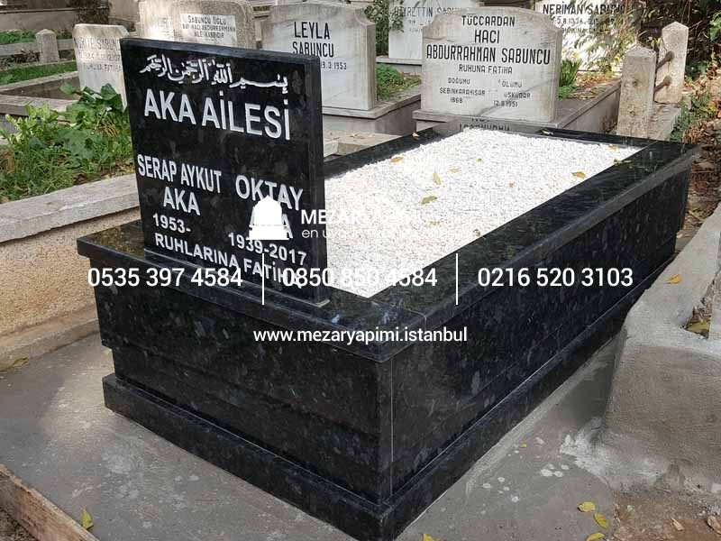 VOLGA BLUE GRANİT KOMPLE 5 CM KALINLIKTA MEZAR - Görsel 8