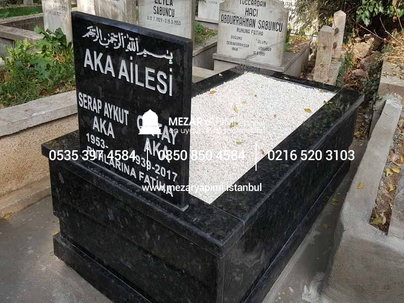 VOLGA BLUE GRANİT KOMPLE 5 CM KALINLIKTA MEZAR - Görsel 7