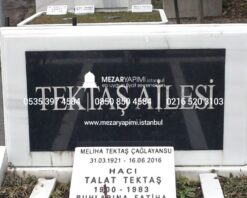 10 cm Kalınlıkta Baştaşı ve Küpeşteli Mezar Modeli - Görsel 16