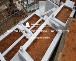 Alternative view of 20-10 cm Kalınlıkta Blok Proje Aile Mezar Modeli