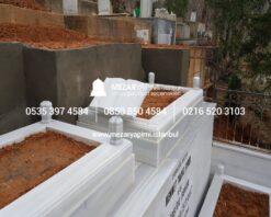 20-10 cm Kalınlıkta Blok Proje Aile Mezar Modeli - Görsel 10