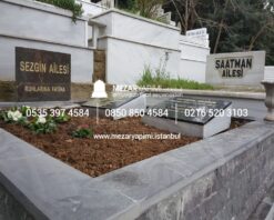 Doğaltaş Görünümlü Mezar Modeli - Görsel 11
