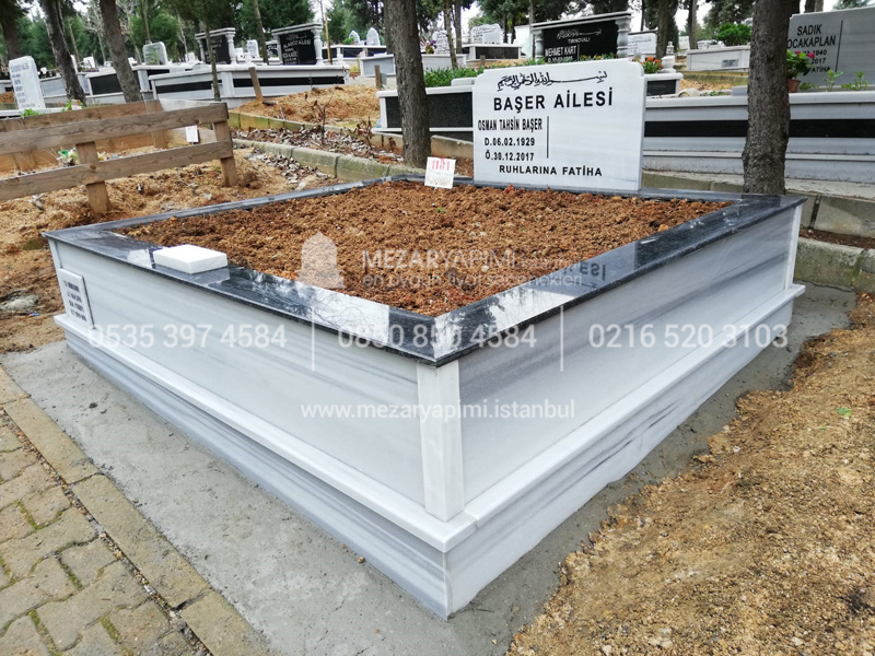 iki Kisilik Küpeste Granit Mezar Modeli-2