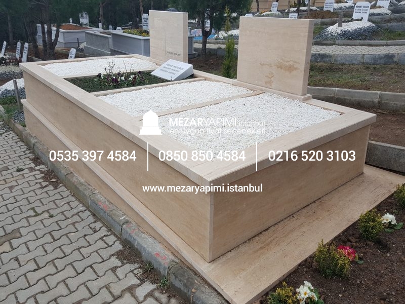 Traverten Aile Mezar Modelleri