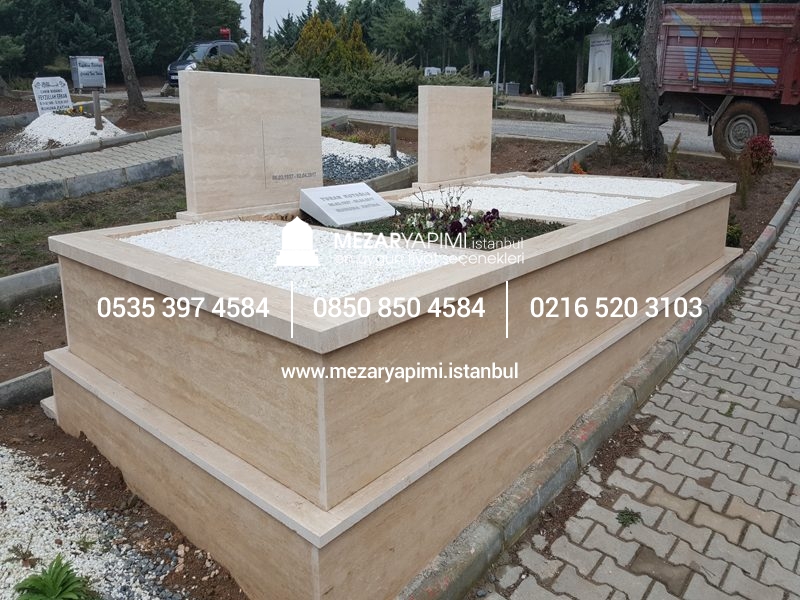 Traverten Aile Mezar Modelleri - Görsel 3