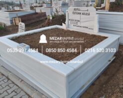 Alternative view of İki Kişilik Baştaşı Koltuklu Mermer Mezar