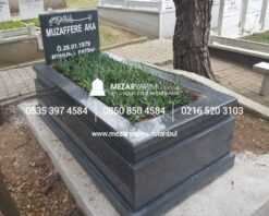 Alternative view of Komple 5 cm Kalınlıkta Siyah Granit Mezar