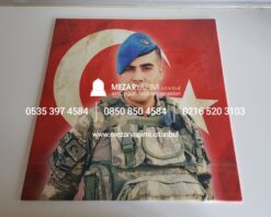 Mezar Taşına Büyük Boy Porselen Fotoğraf 50X50 cm