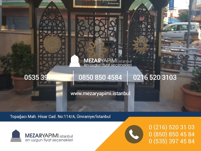 Umraniye Tepeustu Merkez Camii Musalla Tasi Yapimi-1
