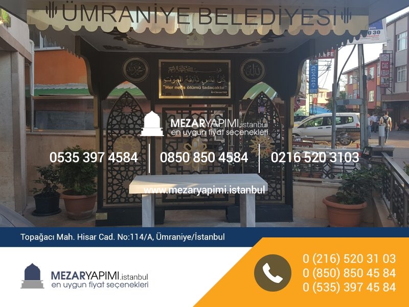 Umraniye Tepeustu Merkez Camii Musalla Tasi Yapimi-2