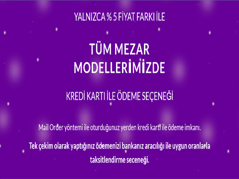 Mezar Yapımı İstanbul