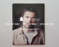 Mezar Taşı Üzerine Dikdörtgen Porselen Fotoğraf 13x18 cm - Görsel 5