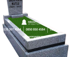 G-67 BETA GRANİT 10'LUK BLOK MEZAR KOMPLE 10 CM KALINLIKTA MEZAR