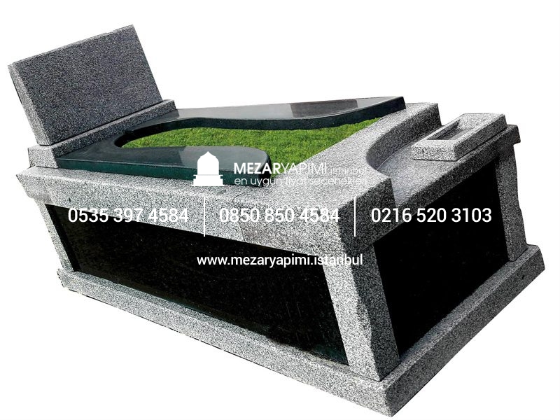 L-32 Beta Nero Gaska 5-15 cm Kalınlıkta Blok Mezar