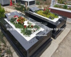 Tek Kişilik Komple Star Galaxy Granit Mezar