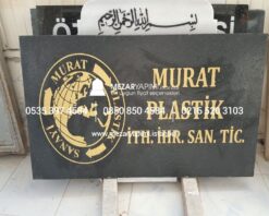 Mermer Granit Hediyelik Promosyon Üzerine Yazı Logo - Görsel 8