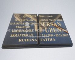 Kitabe Granit Mezar Baş Taşı - Görsel 10