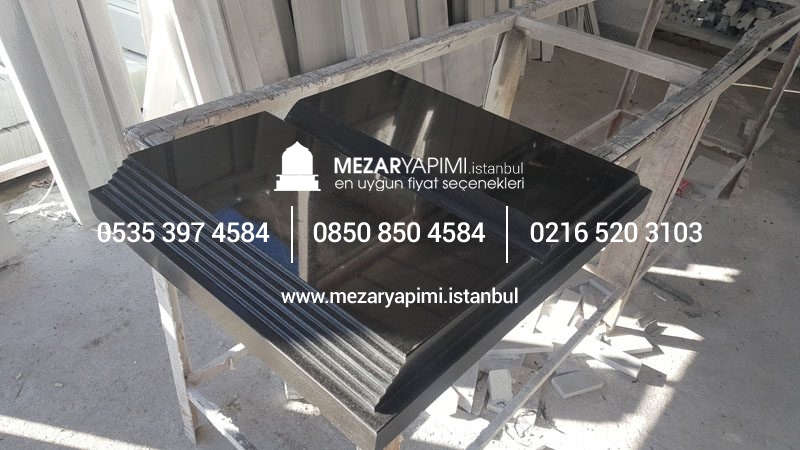 Kitabe Granit Mezar Baş Taşı - Görsel 12