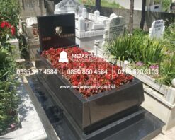 Alternative view of ABSOLUTE BLACK GRANİT KONİK BLOK KOMPLE 8-13 CM ARASI KALINLIKTA MEZAR