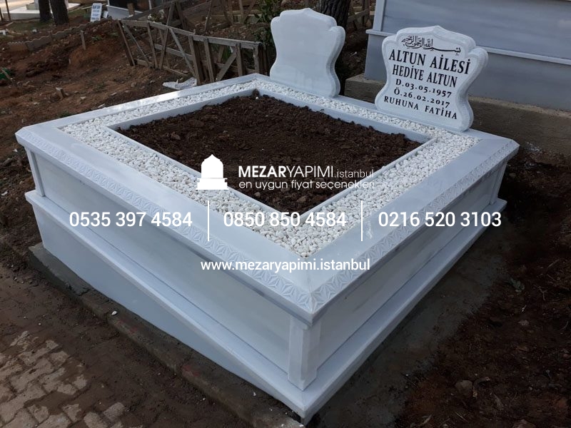 Özel El İşçiliği İşleme Mezar Modeli