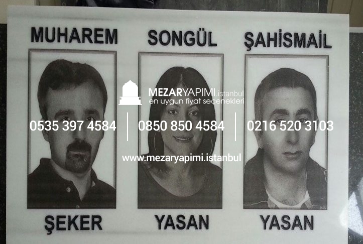 Mermer Mezar Taşı Üzerine Lazer Resim - Görsel 9
