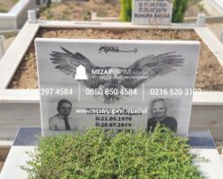 Mermer Mezar Taşı Üzerine Lazer Resim - Görsel 5