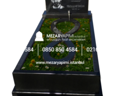 G-139 Absolute Black Sonsuzluk Mezar Modeli - İstanbul Mezar Taşı Fiyatları
