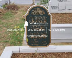 Arapça Yazılı Mezar Baş Taşı (Özel) - Görsel 7