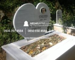 Mermer Evcil Hayvan Mezar Modeli - Pet Mezar Yapımı - Görsel 7