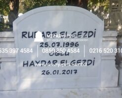 Kabartma Yazı Mermer Baştaşı - Görsel 10
