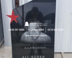 Mezar Taşı Üzerine Lazer Resim 100x60cm - Görsel 5