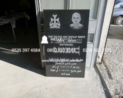 Mezar Taşı Üzerine Lazer Resim 100x60cm - Görsel 6