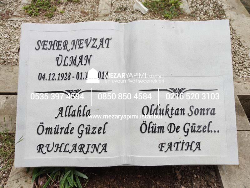 Büyük Boy Kitabe Mezar Taşı
