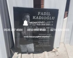Mezar Taşı Üzerine Lazer Resim 80x60cm - Görsel 5